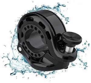 Bicycle Bell for AirTag Aluminium Alloy Mountain Bike Bell Anti-Theft Bike Handlebar Bell for Road Bike Ebike MTB