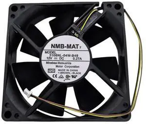 8cm 8020 12V 0.27A 3108NL-04W-B49 3WIRE Cooling Fan hzdo 80*80*20MM 8cm 8020 12V 0.27A 3108NL-04W-B49 3WIRE Cooling Fan hzdo 80*80*20MM