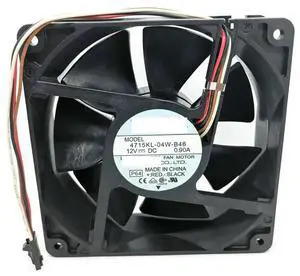 12cm 12038 12V 0.9A 4715KL-04W-B46 4wire sever cooling Fan 120*120*38MM hzdo 12cm 12038 12V 0.9A 4715KL-04W-B46 4wire sever cooling Fan 120*120*38MM hzdo