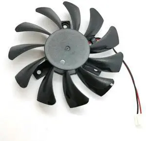 graphics card fan for 75mm 40*40*40mm 2Pin For GT430 GT440 GT630 GA81S2U DC12V 0.38A HZDO