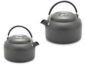 Portable Camping Boil Water Kettle Aluminum Alloy Water Kettle Large Capacity Teapot 0.8L/1.4L for Hiking Backpacking