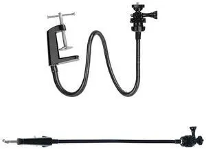 Camera Bracket Desk Jaw Clamp Flexible Gooseneck Stand Bracket Flexible Holder Stand Mount for Webcam Brio 4K C925e