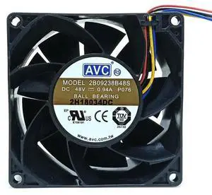 for AVC 2B09238B48S 92x92x38MM DC48V 0.94a 9cm 4Lines PWM Inverter Cooling fan