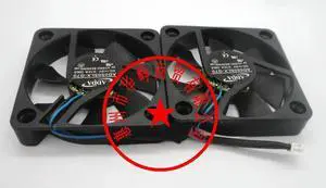 5010 5V 0.12A AD0505LX-G70  SET FOR 2PCS  Cooling fan 50*50*10mm