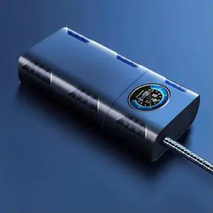 12V Car Tire Air Pump High Precision Handheld Wireless Inflatable Pump Cordless Tire Pump for Car Motorcycle Bicycle Tires