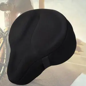 Electric Bicycle Saddle Seat Soft Thickened Electric Bike Gel Pad Cushion Cover Comfortable Road Cycling Breathable Cushion
