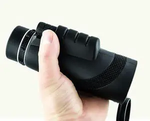 10X Monocular Telescope Lightweight Handheld Telescope BAK4 Optical Lens Multi-function Monocular for Hunting Camping Hiking