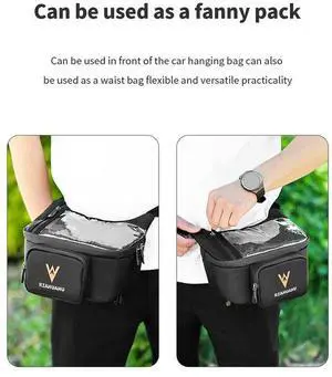 Touch Screen Motorcycle Front Bag Large Capacity Motorbike Travel Bag Multifunction Waterproof for Electric Bike Motorcycle