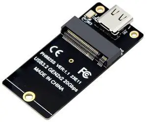 M.2 To Type C SSD Adapter USB3.2 Gen2x2 NVME SSD Converter 20Gbps Riser Board ASM2364 2000MB/s for SSD 2230/42/60/80 Dropship M.2 To Type C SSD Adapter USB3.2 Gen2x2 NVME SSD Converter 20Gbps Riser Board ASM2364 2000MB/s for SSD 2230/42/60/80 Dropship