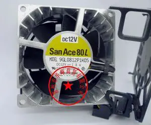 9GL0812P1K05 8038 12v 1.8a 4wire cooling fan