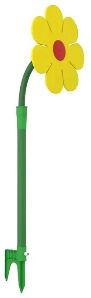 Crazy Daisy Sprinkler 360 Degree Rotable Flower Shape Water Spray Toy Sun Flower Dancing Daisy Lawn Sprinkler for Lawn & Garden