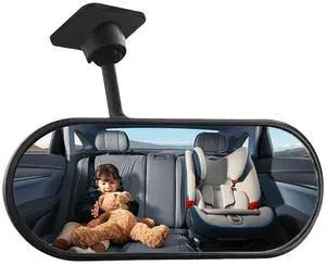 Baby Car Mirror 360° Adjustable Car Seat Mirror Automotive Rearview Baby Observation Mirror Car Interior Accessories