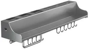 60CM Hanging Rack Punch-Free l Rack Space-Saving Spice Organizer for Chopsticks Spoons Shovels Organize