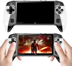 5.5 Inch Screen Handheld Game Console 1500mAh Electronic Game Player Type-C Charging Portable Game Player for Kids Adults