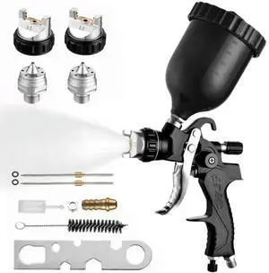 HVLP Spray Gun Car Repair Paint Spray Gun High Atomization Pneumatic Sprayer for Car Furniture l Surface Painting