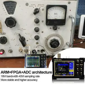 High-Speed Oscilloscope 40M Sampling Rate Digital Handheld Oscilloscope 18MHz Bandwidth Support Signal Generator Car Repair Tool