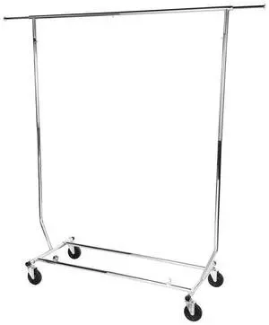 l Garment Rack with Lockable Wheels Rolling Garment Rack Portable Wardrobe Sturdy Coat Rack for Bedroom Laundry Living Room