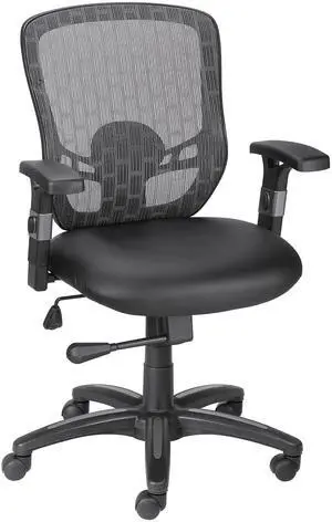 934100 Corvair Luxura Mesh Back Task Chair Black