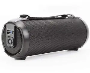 Wireless Portable Bluetooth Boombox Speaker, Rechargeable, AUX, USB, SD, FM Radio, 2.5"