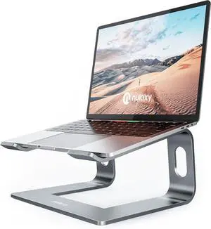 Fully Aluminum Detachable Laptop Stand Ergonomic Ventilated Cooling Laptop Holder Computer Riser for Desk Anti-Slip Design Notebook Stand Compatible with All 10-16 MacBook/ XPS/HP/ Fully Aluminum Detachable Laptop Stand Ergonomic Ventilated Cooling Laptop Holder Computer Riser for Desk Anti-Slip Design Notebook Stand Compatible with All 10-16 MacBook/ XPS/HP/