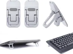 Keyboard Riser Computer Keyboard Stand Keyboards Riser for Desk Keyboards Lift for Desk Laptop Computer Stand Laptop Feet Legs (Dual)