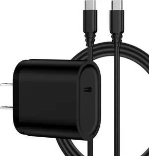 20W Fast Charger Block 6FT USB C Android Phone Charger Cord Compatible for Motorola Edge 2025/Razr+/Razr 50/G Power/G Stylus 5G/G Play/Moto G/X50 Ultra PD 3.0 Power Adapter with Type C Charging Cable