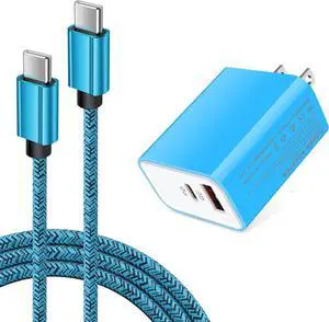 USB C Wall Charger 20W Dual Port Fast Charging Block Android Phone Charger Adapter Type C Charging Cable for Galaxy A16 5G A15 A54 A14 A53 A13 S25 S24 S23 Google Pixel 10 Pro XL 9a 8 Pro 7 USB C Wall Charger 20W Dual Port Fast Charging Block Android Phone Charger Adapter Type C Charging Cable for Galaxy A16 5G A15 A54 A14 A53 A13 S25 S24 S23 Google Pixel 10 Pro XL 9a 8 Pro 7