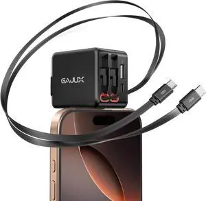 Retractable Wall Charger 45W Retractable Phone Charger Wall Plug with Dual Cables 4-in-1 Phone Chargers Fast Charging for iPhone 17/16/15 Series Pad Tablet LG and More Retractable Wall Charger 45W Retractable Phone Charger Wall Plug with Dual Cables 4-in-1 Phone Chargers Fast Charging for iPhone 17/16/15 Series Pad Tablet LG and More