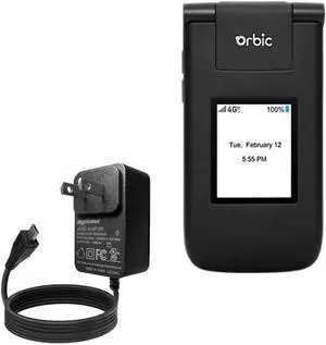 Charger Compatible with Orbic Journey V - Wall Charger Direct (15W) Rapid Charge Your Device with Built-in 3ft Cable