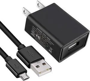 Compatible for LG K8V Phone Charger - [UL Listed] for LG K8V K30 K20 K20V K10 K8 K7 K4 K3 Phoenix 3 4 Aristo 2 Xpression Plus X Charger/Venture Cell Phone Micro USB Wall Charger with 5FT Cable