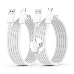 Car Carplay Cable for iPhone 17/16/15/14/13/12 USB A to USB C & Lightning Fast Charger Cord Compatible with iPhone/iPad/Air/Mini/Pro Max/Plus/Galaxy/Pixe Car Charging USB to Lightning & Type-C