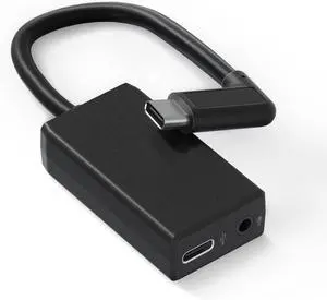 External Mic Adapter for Go Pro Hero 13/12/11/10/9/8/7/6/5 Black Type-C to 3.5mm Microphone Converter for Clear and Authentic Sound in Vlogging and Video Recording (1 Pack) External Mic Adapter for Go Pro Hero 13/12/11/10/9/8/7/6/5 Black Type-C to 3.5mm Microphone Converter for Clear and Authentic Sound in Vlogging and Video Recording (1 Pack)