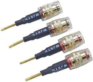 Suanqi Flex Pin Banana Plugs to 4mm Female Banana Jack Speaker Audio Adapter for Spring Loaded Terminals Amplifier Speaker Sound Systems 4Pack (Flex -Type to 4mm Female). Suanqi Flex Pin Banana Plugs to 4mm Female Banana Jack Speaker Audio Adapter for Spring Loaded Terminals Amplifier Speaker Sound Systems 4Pack (Flex -Type to 4mm Female).