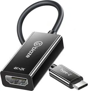 USB C to HDMI Adapter 4K@60Hz Type-C Thunderbolt with Dynamic HDR Compatible with MacBook Pro/Air M1/M2 iPhone 15/14  Galaxy  Monitor Projector (USB C to HDMI Adapter)