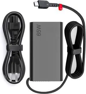 New Slim 65W USB C Laptop Charger Compatible with  Laptop and Thinkpad/Yoga/Chromebook USB Type C Power Adapter