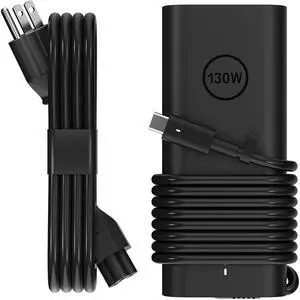 AC Adapter 130W USB C Laptop Charger for  - Fast Charging Power Supply Compatible with  XPS 15/17 Series Precision 5000/3000 Series Latitude 9000/7000/5000 Series