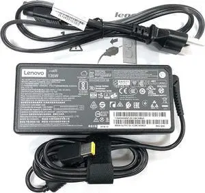 New Genuine Laptop Charger 135W 20V 6.75A Slim Tip ADL135NDC3A (888015027) AC Adapter Power Supply Black 3 Prong Power Cord forG510 G5005 Y50-70 Y50P-70 Y520-15 Y700-14 Y700-17 Y70-70 ideapad