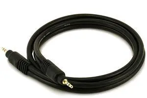 Audio Cable - 3 Feet - Black | Premium 3.5mm Stereo Male to 3.5mm Stereo Male 22AWG Gold Plated 1 Count (Pack of 1) Audio Cable - 3 Feet - Black | Premium 3.5mm Stereo Male to 3.5mm Stereo Male 22AWG Gold Plated 1 Count (Pack of 1)