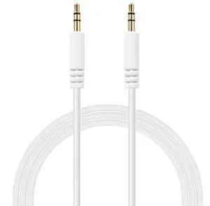 3.5mm to 3.5mm Aux Audio Cable Replacement Audio Cord Compatible with Beats Solo 4 Studio Pro Studio3 Solo3 Solo2 Sony WH-1000XM5 WH-1000XM4 WH-CH720N ULT WEAR (White)