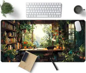 Green Plant Lovers Cute Desk Mat Kawaii Desk Pad XXL Large Extended Lofi Mouse Pad Gaming Anime Mousepad Big Laptop Computer Keyboard and Mouse Mat for Girl Women Office Desk Decor 31.5x15.7 in Green Plant Lovers Cute Desk Mat Kawaii Desk Pad XXL Large Extended Lofi Mouse Pad Gaming Anime Mousepad Big Laptop Computer Keyboard and Mouse Mat for Girl Women Office Desk Decor 31.5x15.7 in