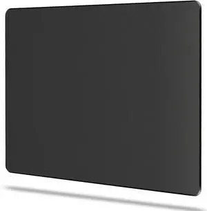 Hard Mouse Pad Unique 3 Layers Mouse Pad with Plastic Surface Compatible with High DPI Mice Quick Gestures Enhance Precision for Gaming and Office-Large (11.6x9.5) Black (Black - 1 pc)