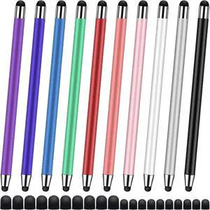 10PCS Stylus Stylus Pen for Touchscreen 2 in1Universal Capacitive Touch Screen Pens for iPad/iPhone/Android/Smartphones and Tablets Compatible with All Capacitive Touch Screen-Multiple Colors