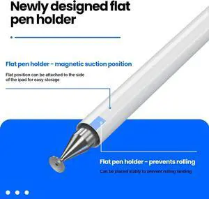 Stylus Pen 3-in-1 Pen of Universal Capacitive Screen Compatible with Android Smartphone Tablets All Touchscreen Devices