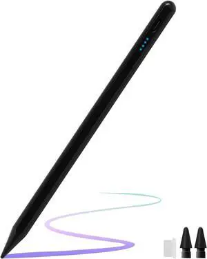 Stylus Pen for  Galaxy Tab A9/A8/A7 Tablet Pens for iOS/Android/Windows Stylists Pen with Dual Touch Screen Stylus Pencil (Black)