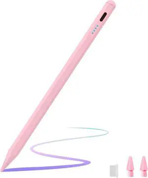 Stylus Pen for  Galaxy Tab A9/A8/A7 Tablet Pens for iOS/Android/Windows Stylists Pen with Dual Touch Screen Stylus Pencil (Pink)