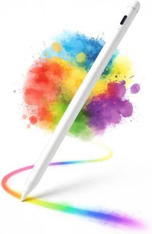 Universal Stylus Pen Compatible with  iPad 20182024 (6th-10th Gen) iPad Pro 11/12.9 Air 3/4/5 Mini 5/6 iPad 10.2(7th-9th Gen) Active Pencil with Magnetic Palm Rejection - iOS 12.2+