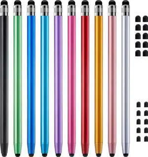 Stylus Pen for Touchscreen 10pcs High Sensitivity and Precision Stylus Pen for iPad iPhone Android Suitable for All Touch Screens