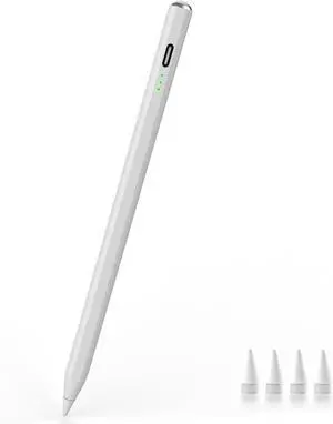 Stylus Pen for iPad 20182025 | Magnetic Pencil with LED Battery Display | Fast Charging | Precise 1.5mm Tip | Compatible with iPad Pro/Air/Mini 6-10th Gen