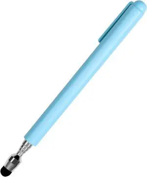 Universal Telescopic Stylus Pen for Touch Screens Retractable Pointer Stick & Stylus with Special Flocking Tip Extendable High Precision & Soft Stylus Pen for Touch Screens (Blue)