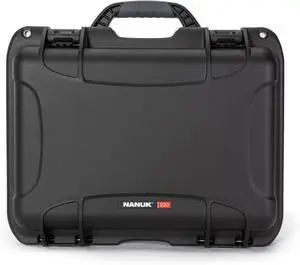 Nanuk 920 Waterproof Hard Case with Foam  Impact-Resistant with Integrated Slide Locks for Camera Drone and Electronics (Black)